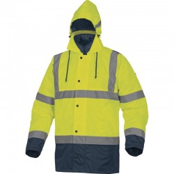 Parka Haute Visibilité 3 EN 1 Polyester Oxford enduit PU - RUNWAY - DELTA PLUS