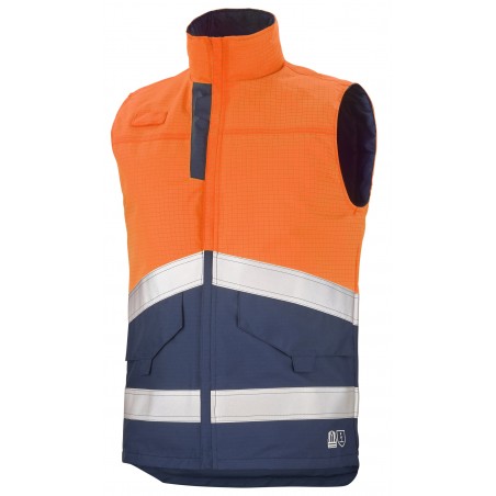 Gilet HV Orange Fluo intérieur ACCESS CEPOVETT SAFETY