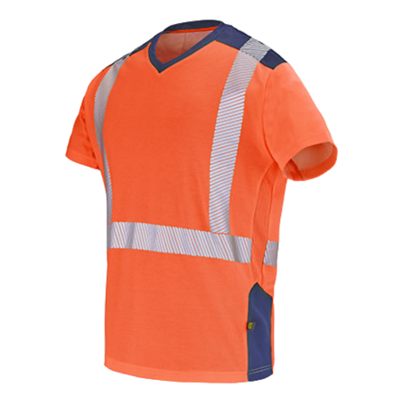 Tee-shirt Manches Courtes GHARBI FLUO SAFE XP