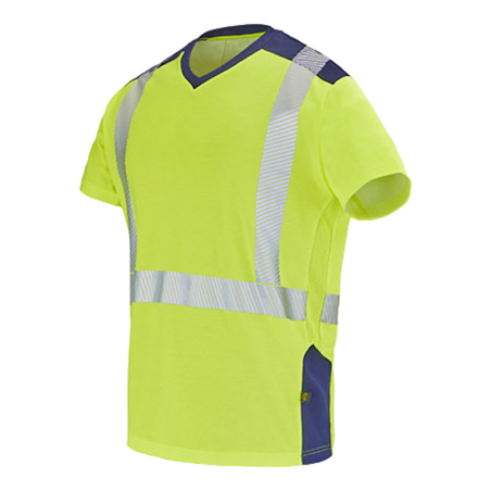 Tee-shirt Manches Courtes GHARBI FLUO SAFE XP