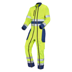 Combinaison 2 zip Fluo Base...