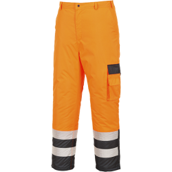 Pantalon contraste Hi-Vis doublé - Portwest
