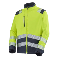 Softshell Tatras Jaune Fluo / Bleu Navy Cepovett Safety