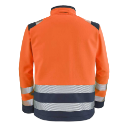 Softshell Tatras Orange Fluo / Bleu Navy Cepovett Safety