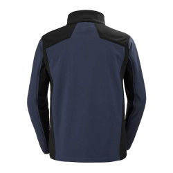 Softshell Caucase Bleu Navy / Noir Cepovett Safety