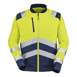 Blouson Teddy Alpilles Jaune Fluo / Bleu Navy Cepovett Safety