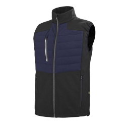 Gilet Matelassé Pirin Bleu Navy / Noir Cepovett Safety