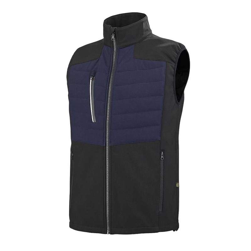 Gilet Matelassé Pirin Bleu Navy / Noir Cepovett Safety