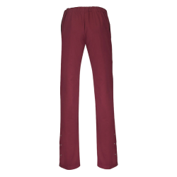 Pantalon de cuisine mixte REGLISSE Bordeaux Lafont