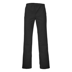 Pantalon de cuisine mixte REGLISSE Noir Lafont