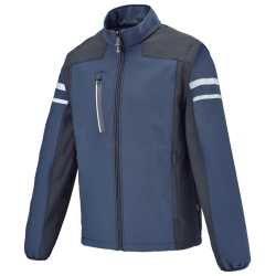 Veste ambulancier Softshell manches amovibles BRYONE LAFONT Navy Noir