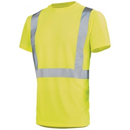 T-shirt manches courtes haute visibilté homme Light - LAFONT
