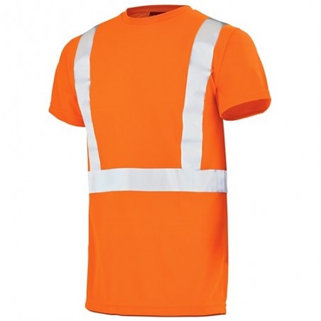 T-shirt manches courtes haute visibilté homme Light - LAFONT