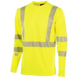 T-shirt manches longues haute visibilté homme Signal - LAFONT