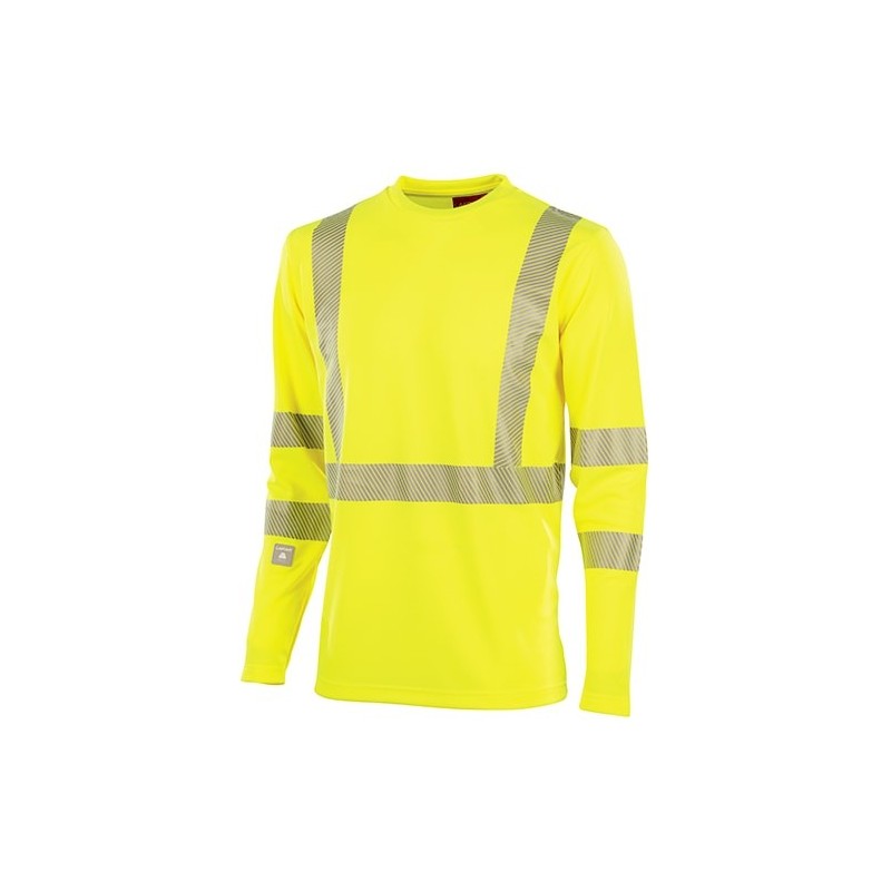 T-shirt manches longues haute visibilté homme Signal - LAFONT