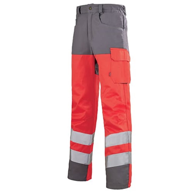 Pantalon Femme Haute visibilité Jaune Fluo