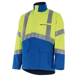 Blouson de travail haute visibilité FLUO SAFE - CEPOVETT SAFEFTY