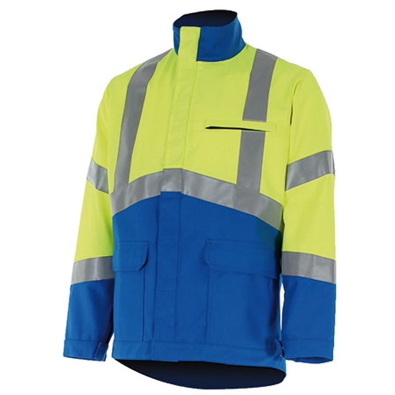 Blouson de travail haute visibilité FLUO SAFE - CEPOVETT SAFEFTY